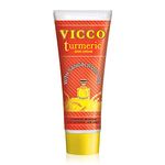 Vicco Turmeric Skin Cream | 100% Natural Ayurvedic Relief with Turmeric & Sandalwood Oil for Glowing, Even-Toned Skin | Suitable for All Skin Types [70gm Each | Pack of 1]