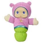 Playskool A1202F03 Glo Worm (Pink) Soft Toy for Babies with Soothing Melodies, Multi-Coloured - Amazon Exclusive