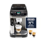 De'Longhi Magnifica Evo Next ECAM312.80.TB, Automatic Coffee Machine With Automatic Milk Frother, Bean To Cup Coffee and Cappuccino Machine with Intuitive Touch Display, Black/Titanium