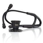 MDF Instruments MDF797BO Mdf Classic Cardiology Dual Head Stethoscope - with Stainless Steel Chestpiece and Headset - All (Mdf797-Bo) (Black)