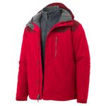 Marmot Men's Bastione Component Jacket, Team Red/Brick, Medium