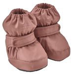 Grass & Air Baby Booties Unisex PU, Mini Adventure Baby Showerproof Bootie, Fleece Lined Overshoes (Rose, UK Footwear Size System, Toddler, Age Range, Medium, 6 Months, 12 Months)