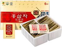 Korean Red Ginseng Tea (3g x 100 packets) – 6 Year Old Korean Red Ginseng, Korean Health Food, Individually Packaged