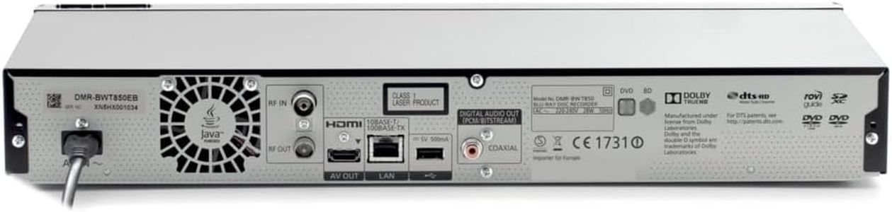 Panasonic 1TB Blu-ray Recorder – HD Recording & Playback