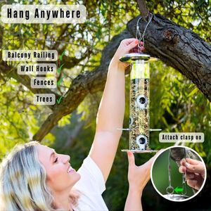 Provide Heavy Duty Bird Feeder – Durable Outdoor Hanging Feeder
