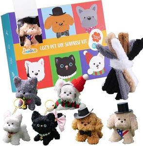 JMMICO 71-Piece Pipe Cleaner Craft Kit for Kids & Adults - DIY Animal Art Supplies with Video Tutorial, Creative Blind Box Anxiety Relief Toys & Classroom Activities, ASTM/CPC Certified (Ages 8+)