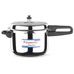 Butterfly Blue Line Stainless Steel Outer Lid Pressure Cooker, 7.5 Litre