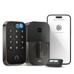 Yale Assure Lock 2 Touch Deadbolt, Oil Rubbed Bronze Smart Entry Door Lock with Z-Wave (ZW3) Connected Touch Keypad and Fingerprint Scanner with Back-up Key, YRD410-F-ZW3-0BP
