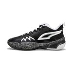 Puma Unisex-Adult Genetics Speckle Black-White Basketball Shoe - 11 UK (31040502)