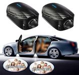 2Pcs Custom Logo Rechargeable Car Door Welcome Light LED Projector Lamp