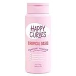 HAPPY CURVES Comfort Powder: Talc Free Anti Chafe Body & Foot Powder Deodorant to Control Inner Thigh Chafing, Underboob, and Butt Sweat All Women