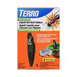 TERRO T1813CAN Outdoor Ready-to-Use Liquid Ant Bait Stake Ant Killer Trap - Kills Common Household Ants - 8 Ant Bait Stakes