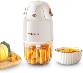 Baby Food Maker - Baby Food Processor Baby Food Blender for Baby Food, Fruit, Vegatable, Meat, Baby Food Puree Maker Make Fresh and Nutritious Meals for Your Little One (White)