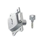 Godrej 25mm Curvo Drawer Lock, Silver, Stainless Steel