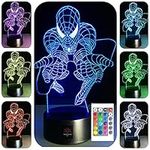 Serkyhome 3D Illusion Night Light f