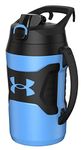 Under Armour Playmaker Sport Jug, Water Bottle with Handle, Foam Insulated & Leak Resistant, 64oz, Carolina Blue/Black