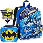 Batman Backpack and Lunch Box Set f