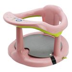 Huasean Baby Bath Seat - Baby Bath Support Seat,Baby Bath Chair with Straps and Non-Slip Mat,Non-Slip Baby Bathtub Seat with Suction Cups, Bathtub Chair for 6-18 Months Kids