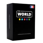 The World Game - Jeu de Géographie avec Carte du Monde - Jeu Société Éducatif Pour Enfant, Famille et Adultes - Un Cadeau Parfait Pour Garçons et Filles - Version Francaise