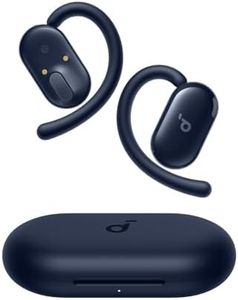 soundcore V20i von Anker Open-Ear Kopfhörer, verstellbare Ohrhaken, komfortabel, fester Halt, starker Bass, rauschfreie Telefonate, IP55, LED, 36h Spielzeit,Bluetooth 5.4 Earbuds,Multipoint Connection