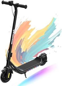 EVERCROSS E6 Electric Scooter for Kids, 7" Lightweight E-Scooter for Ages 6-12, Electric Scooter with A Range of Up to 20 km and 7-Color Lights, 3 Speed Modes (8, 12, 16 km/h)