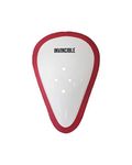 Invincible Combat Abdominal Guard White Red