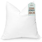 Pillowflex Synthetic Down Pillow Inserts For Shams Aka Faux/Alternative 70cm x 70cm (28 Inch By 28 Inch)