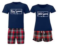 Personalised Big Spoon or Little Spoon Date ETS. Matching Pyjamas