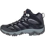 Merrell Men's Moab 3 Mid GTX Hiking Shoe, Black/Grey, 9 UK