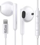 MITB Wired Headphones for iPhone Earbuds with Lightning Connector Earphones Built-in Microphone & Volume Control Headsets Compatible with iPhone 14/14Pro/12/12Pro/13Pro/11/XS Max/XR/XS/X/SE/8P, 1Pack