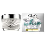 Olay Luminous Whip Moisturiser SPF30 50ml, 2 in 1 Face Cream & Primer with Niacinamide, Light as Air for a Healthy Glow