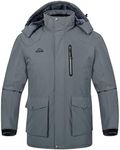 Rdruko Men's Winter Jacket Waterpro