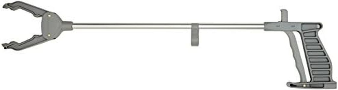Homecraft Pick-Up Reacher, Extended Grabber Tool, Reaching Claw, Rotating Head Picker-Up, Aluminum Retail Packaged, Trash Pickup Aid & Lightbulb Remover, Garden Nabber 60 cm (24 in)