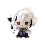 VEGAWIWI Anime Plush Keychain, 4" Cute Chibi Plush Figure Key chain Pendant for Backpack, Al Haitham Kaveh Zhongli Childe Doctor Plush for Genshin Fans (The Knave)