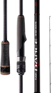 PURELURE New Flight Dance Surf Rod Spinning, Saltwater Fishing Rod 10ft, Medium Power Carbon Fiber Rod 2 Piece, 24K Carbon Reverse Weave Handle, Fuji SIC Guides, Fuji Reel Seat