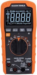 Klein Tools MM720 Digital Multimeter, Auto-Ranging TRMS, Low Impedance (LOZ), 1000V AC/DC Voltage, 10A AC/DC Current, 60 MOhmsResistance