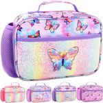 RHCPFOVR Kids Lunch Bag - Insulated Lunch Box for Boys Girls,Washable Lunch Bag and Reusable Toddler Leak-proof Lunchbox for School and Daycare