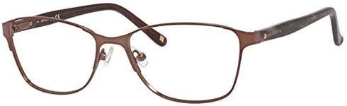 Liz Claiborne 0JZJ Light Brown Eyeglasses, Brown, 5316-130