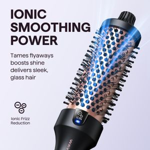 Wavytalk 38mm Thermal Brush – Rose Gold Hair Styling Tool