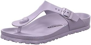 Birkenstock Women's Gizeh EVA Thong Sandal Silver 39 M EU