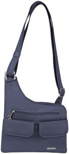 Travelon Anti-Theft Cross-Body Bag, One Size, Midnight, Two Pocket