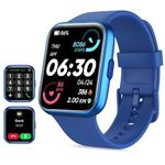 Smart Watch for Men Women(Call Receive/Dial), Alexa Built-in, 1.8" Touch Screen Fitness Tracker with Heart Rate Sleep Tracking, 100 Sports Modes, 5ATM Waterproof Smartwatch for Android iPhone