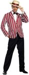 Dreamgirl Men's Good Time Charlie 1920s Style Costume, Multi, Large