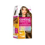 L'Oreal Paris Semi-Permanent Hair Colour, Ammonia-Free Formula & Honey-Infused Conditioner, Glossy Finish, Casting Crème Gloss, 532 Salted Carmel, 87.5g+72ml