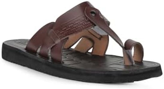 Bata 8765 F.Lite Maroon Chappal/Slippers/Thongs Shoes For Men|everyday|running|walking|Comfortable Fit|Fashionable Size- 9