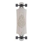 Landyachtz Longboard Complete Board Drop Hammer White Pinecone 36.5 Inches Drop Through 92.7 cm (White)