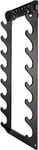 Dfdvye Sword Holder Katana Wall Mount - 8 Tier Samurai Sword Display Rack Wand Wakizashi Tanto Wall Hanger Sword Rack Sword Stand Display