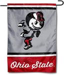 WinCraft Ohio State Buckeyes Vintage Retro Throwback Garden Flag