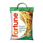 FORTUNE Biryani Special Basmati Rice, 5 kg |Extra Long Grain Basmati rice (Up to 24 mm) | Ideal for Biryani