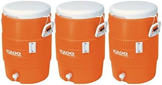 Igloo 5 Gallon Seat Top Beverage Jug with spigot - (3 Container)